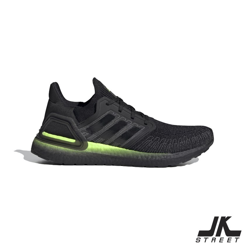 [SOLD OUT] รองเท้า adidas UltraBoost 20 FW5523 สีดำ Triple Black Signal Green ของแท้ ป้ายช็อปไทย