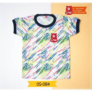 เสื้อครอบครัว เสื้อลายดอก เสื้อเด็ก รหัส OS-084