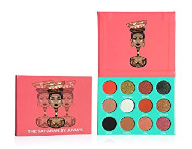(ของแท้พร้อมส่ง)The Saharan palette by Juvia