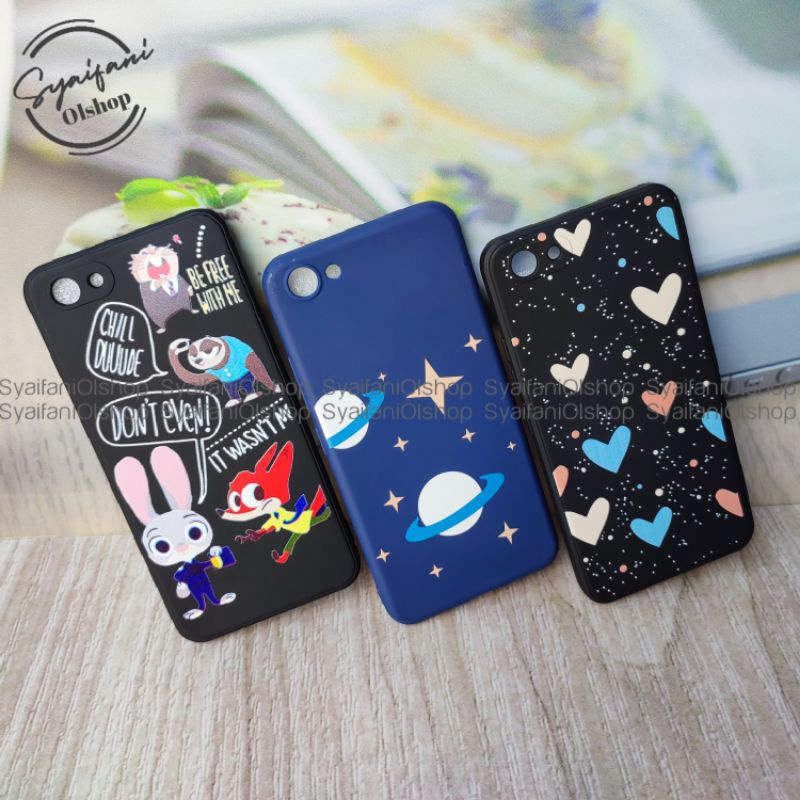 Vivo Y81 / Y81i / 1808 / 1803 / 1812 / V1732A Softcase Character Case