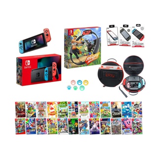 โปรโมชั่น : ลด6-15ธ.ค.64 Nintendo Switch Maxsoft PlayHome 3 เครื่องเกม นินเทนโดสวิทช์ ชุดเพลย์แอทโฮม3 NSRingfitgame