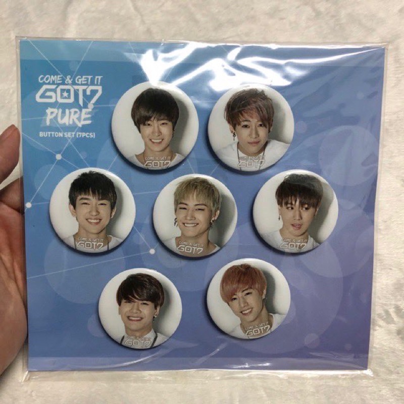 Got7 Good Official เข็มกลัด