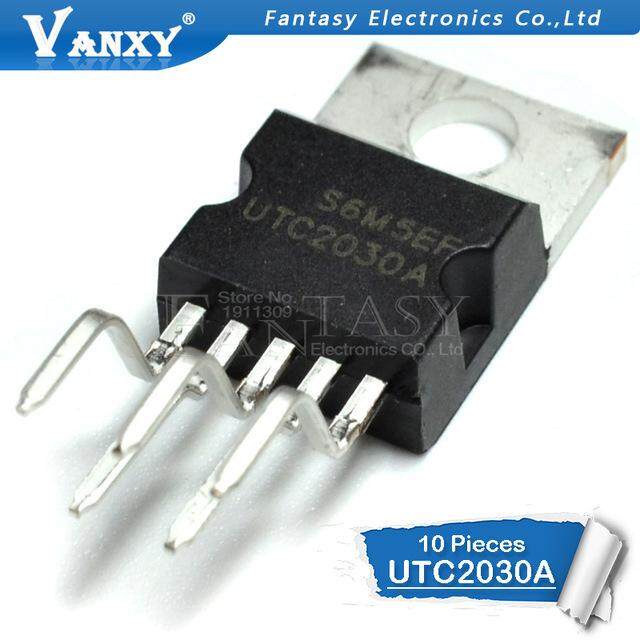 10pcs UTC2030 TO220-5 UTC2030A TO-220 2030A เครื่องขยายเสียงใหม่ TO220