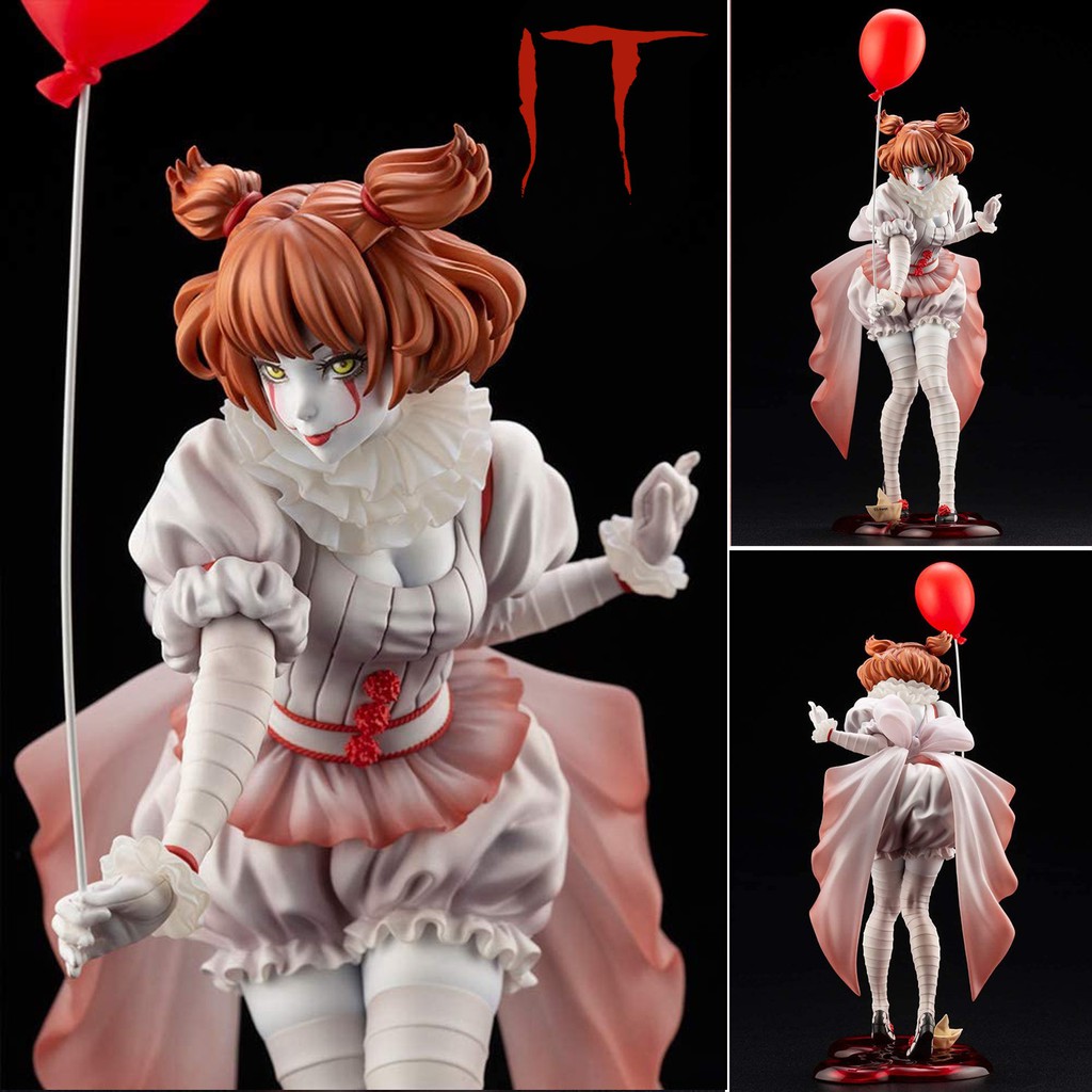 Figure ฟิกเกอร์ Model โมเดล จากหนังดัง Horror Bishoujo It 2017 อิท โผล่จากนรก Pennywise เพนนีไวส์ ตั