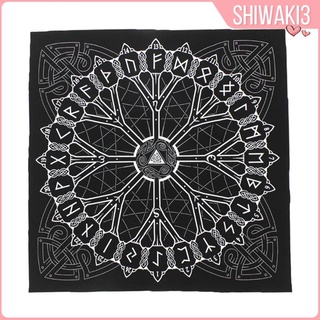 Rune Casting Viking Astrology Altar Tarot Card Cloth Tablecloth Tapestry