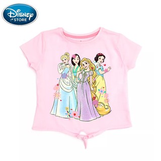 เสื้อเด็กเจ้าหญิง  นำเข้าจาก Disney Store Disney Princess Tie-Front T-Shirt For Kids