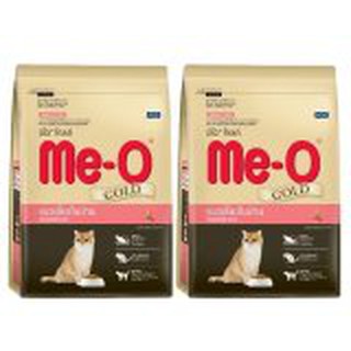 Me-O Gold Indoor Adult Cat Food [400g x2] อาหารแมว มีโอ โกลด์ สำหรับแมวเลี้ยงในบ้าน อายุ 1 ปีขึ้นไป