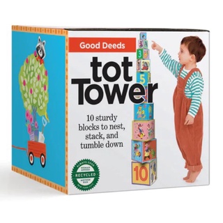 eeBoo Good Deeds Tot Tower เรียนรู้การสร้าง Tower ภาพการทำความดี