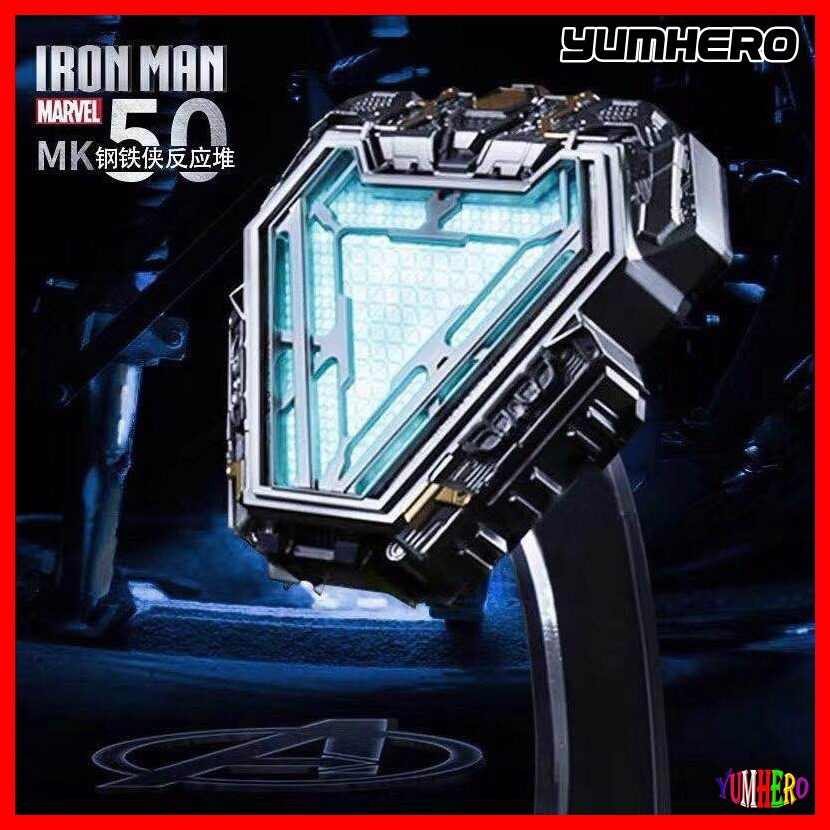 Arc Reactor 1:1 Scale Iron Man MK50 Nano Suit เครื่องปฏิกรณ์อาร์ค เครื่องกำเนิดพลังงาน ไอรอนแมน พร้อ