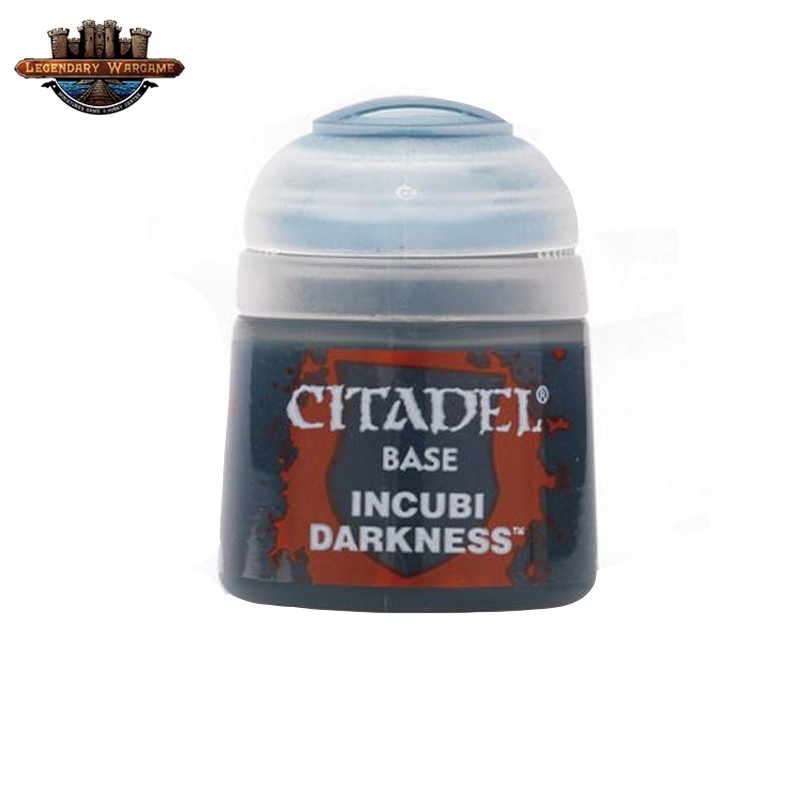 [P210พร้อมส่ง] Citadel : BASE: INCUBI DARKNESS (12ML) สีอะคริลิคสำหรับทาโมเดล