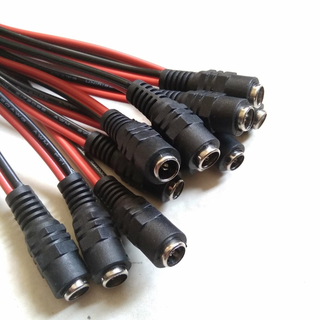 สาย DC Female สําหรับกล้อง 12V/24V