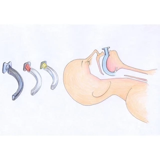 ✨ครบทุกไซส์✨ท่อเปิดทางเดินหายใจ ทางปาก Guedel (Oral) Airway AIR WAY ขนาด 40mm-110mm