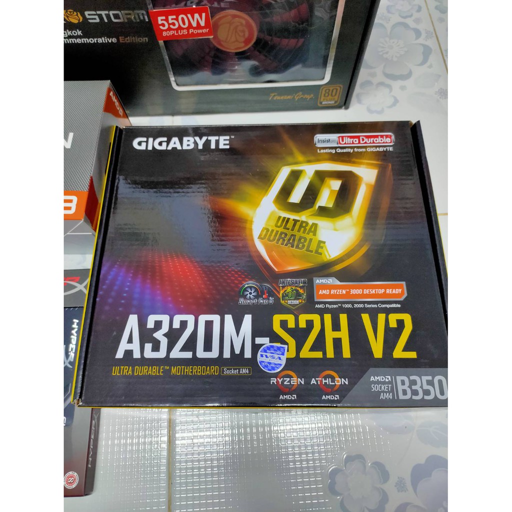 Gigabite A320M-S2H V2 มือสอง