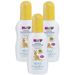 ครีมกันแดดเด็กและทารก แบบสเปรย์จากเยอรมัน HiPP Sonnenspray SPF50+, 100ml