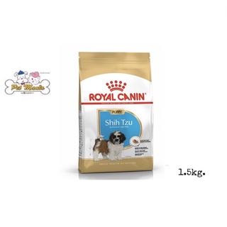 Royal Canin Shihtzu Puppy อาหารลูกสุนัข พันธุ์ชิห์สุ อายุต่ำกว่า 10 เดือน 1.5 กิโลกรัม