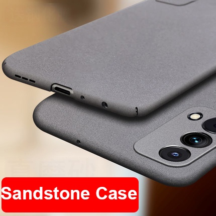 Realme GT Master Edition เคสแข็ง กันกระแทก บางเฉียบ หินทราย เคลือบ PC ฝาหลังป้องกัน แบบบางพิเศษ