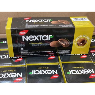 Nextar บราวนี่ คุกกี้ ช็อคโกแลต nextar 112g. (8ชิ้น)