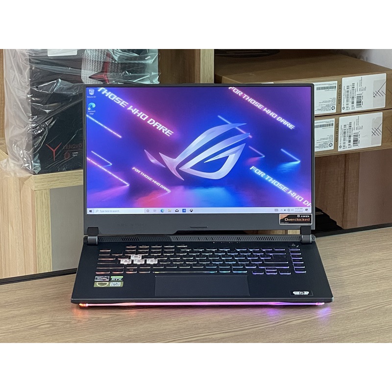 Asus ROG Strix G15 GL543QE Ryzen 9 5900HX SSD512GB RAM16GB RTX 3050 Ti (4GB GDDR6) มือสองประกันศูนย์