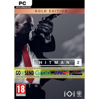 Hitman 2 GOLD EDITION CD DVD เกมแล็ปท็อปสําหรับคอมพิวเตอร์
