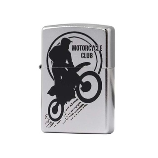 Zippo 29695 Motorbike Club Design ของแท้ Made in USA