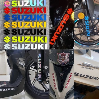 สติ๊กเกอร์สะท้อนแสงกันน้ํา 1 คู่สําหรับ Suzuki Logo