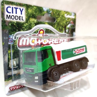 รถเหล็ก Majorette รถบรรทุกน้ำมัน Man Tgs Castrol Oil Truck