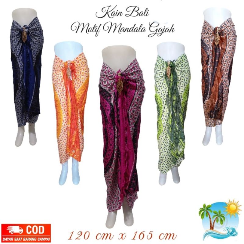 BEACH CLOTH – ผ้าบาหลี / ผ้าซิ่นด้วยช้างแมนดาลา