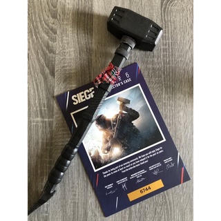 [มือ 2] Rainbow Six Siege Sledge’s Hammer + Autograph ส่งฟรี