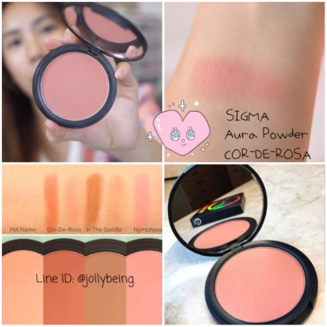 sigma blush cor de rosa