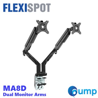 (ใส่โค้ด INC12EL ลดเพิ่ม 70.-) FLEXI SPOT MA8D Dual Monitor Arms