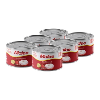 มาลี ลิ้นจี่ในน้ำเชื่อม 6 ออนซ์ x 6 กระป๋อง Malee Lychee In Syrup 6 oz x 6 Cans