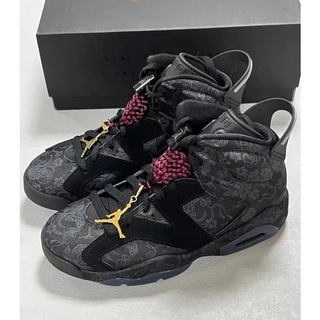 915 NK Air Jordan 6 Singles Day AJ6 Retro SD รองเท้าผ้าใบลําลอง กันลื่น ปักลาย สําหรับผู้ชาย ผู้หญิง เหมาะกับการเล่นบาสเก็ตบอล 36-47 ROI4