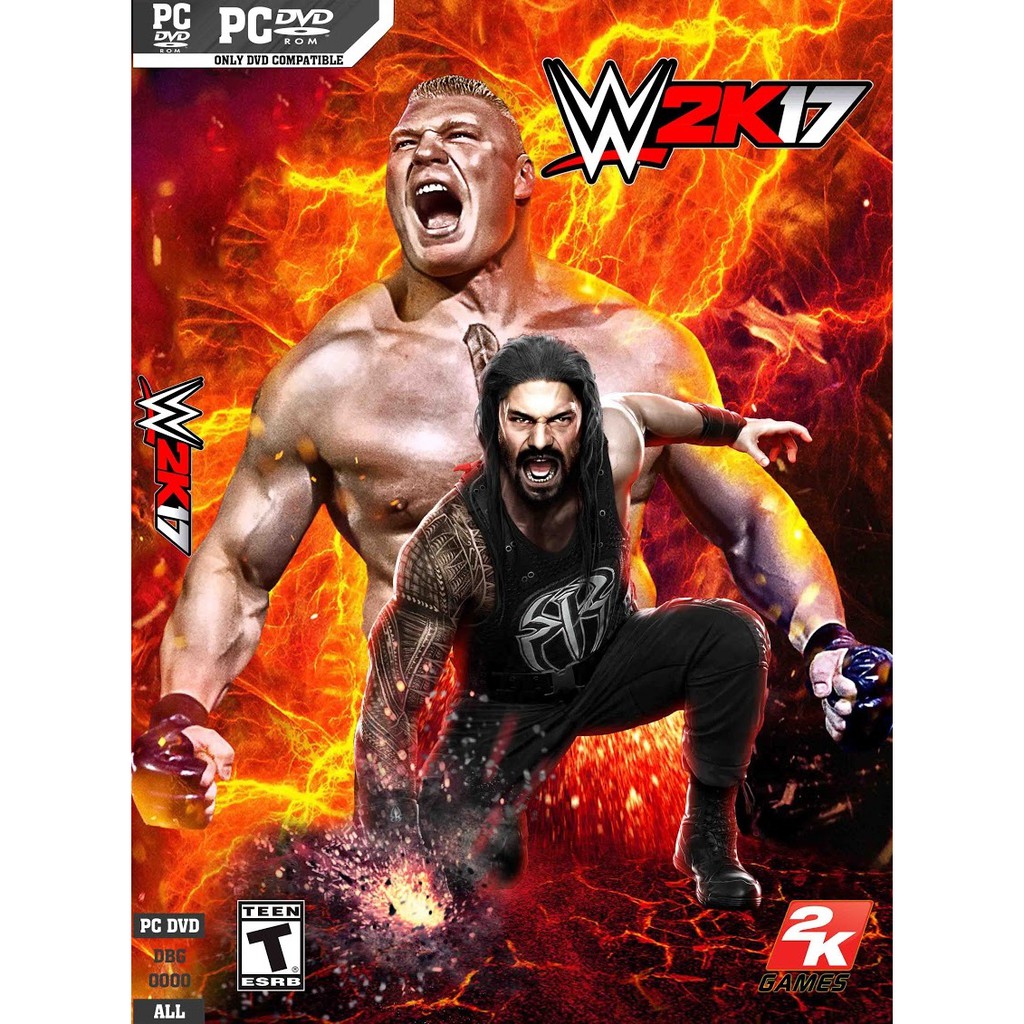 WWE 2K17 - เกมพีซีออฟไลน์พร้อมดีวีดี