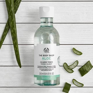 THE BODY SHOP ALOE CALMING TONER อโล คาล์มมิ่ง โทนเนอร์ 250 มล.