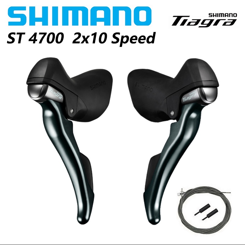 Shimano TIAGRA 4700 เกียร์ควบคุม SLR-EV 10 ความเร็ว ST-M4700 10S 10V 4600 5700 สําหรับรถจักรยาน