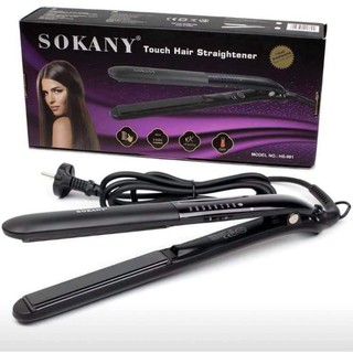 ของแท้💯 Sokany HS-991 เครื่องหนีบผม หน้าจอทัชสกรีน เครื่องม้วนผม หนีบผม ม้วนผม ที่หนีบผม ที่รีดผม เครื่องรีดผม 911 หนีบ