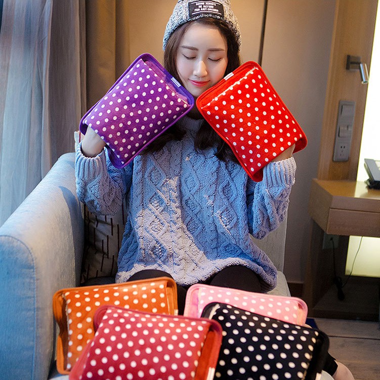 ราคาต่ําสุดใ !!กระเป๋าน้ำร้อน 🔥กระเป๋าน้ำร้อนไฟฟ้า นุ่มนิ่ม สอดมือได้ ร้อนเร็ว คละสีคละลาย คุณภาพดี ใช้งานง่าย - รูปที่ 4