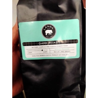 DARK ROAST กาแฟคั่วเม็ดระดับเข้มข้น ตราลานนากาแฟ