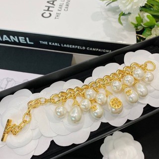 สร้อยข้อมือชา อะไหล่เงาวับ วิ้งมาก💥 ใส่ได้ตลอดไม่ตกเทรน เข้ากับทุกการแต่งตัวเลยทีเดียว