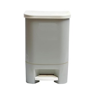 ถังผงสแควร์ รุ่น 9263 ขนาด 10 ลิตร สีเทา ถังขยะ Square Powder Bucket Model 9263 Size 10 L. Gray