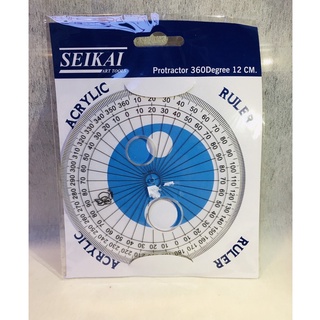 แผ่นอะคริลิคProtractor 360 SEIKAI