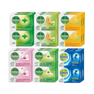 Dettol เดทตอล สบู่ก้อนแอนตี้แบคทีเรีย 65 กรัม 1 ก้อน