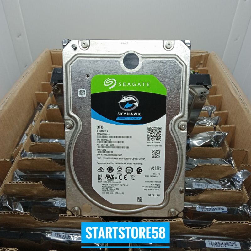 PROMO HARDISK INTERNAL 3TB SEAGATE SKYHAWK HDD 35 FOR CCTV DVR DLL