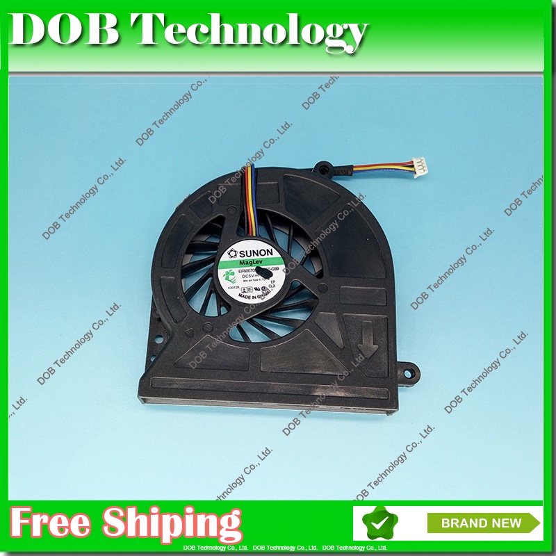พัดลม CPU แล็ปท็อปสําหรับ Toshiba C650 C655 C655D C650D พัดลม CPU UDQFLZP04D1N V000220360 KSB06105HB