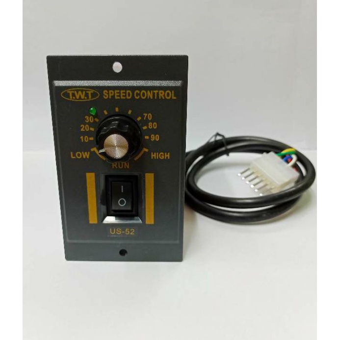สปีดคอนโทรลSpeedControlUS-52สำหรับปรับความเร็วรอบมอเตอร์ใช้ร่วมกับมอเตอร์ AC Suntech รุ่นปรับรอบ ไฟ 