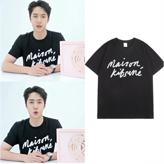 🎈 Pre Order 🎈เสื้อยืด maison แบบหวังอี้ป๋อ ใส่🦁