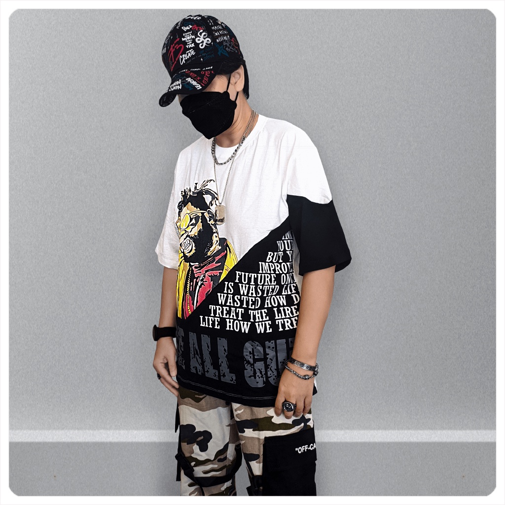 เย้วววว... เสื้อยืดเฮ้วววว...ๆ oversize  ใส่ได้ทั้งผู้ชาย ผู้หญิง เนื้อผ้าคอตตอน ใส่สบาย ( TSO-334 )