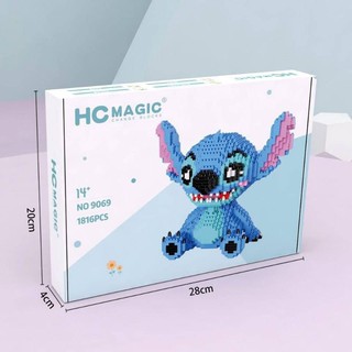 ตัวต่อ HC Magic 9069  จำนวนตัวต่อ 1,816 ชิ้น