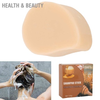 Health &amp; beauty Honey Shampoo Bar Safe Nourishing Smoothing Hair Soap for Curly Wavy Straight Colored 60g/2.1oz