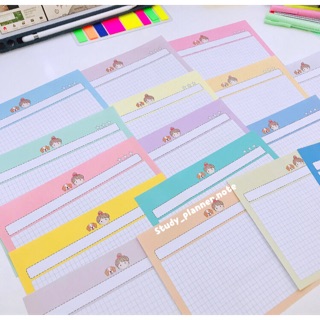 กระดาษโน๊ตสีพาสเทส 🔺notepad